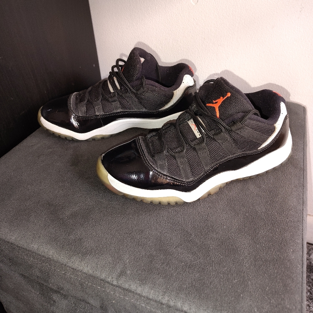 Jordan Kids Sneakers Black and Red